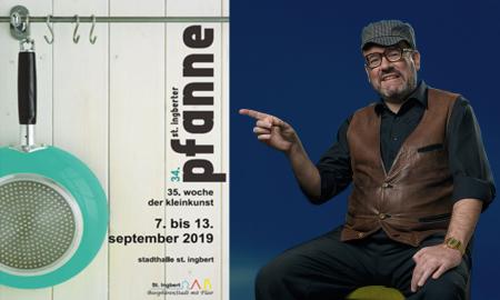 Dirk Omlor ist Rudi Lauer bei der "ST. INGBERTER PFANNE"